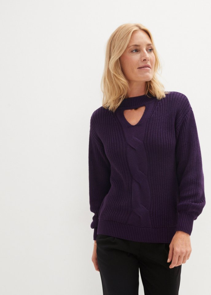 Pullover mit Cut-Out
