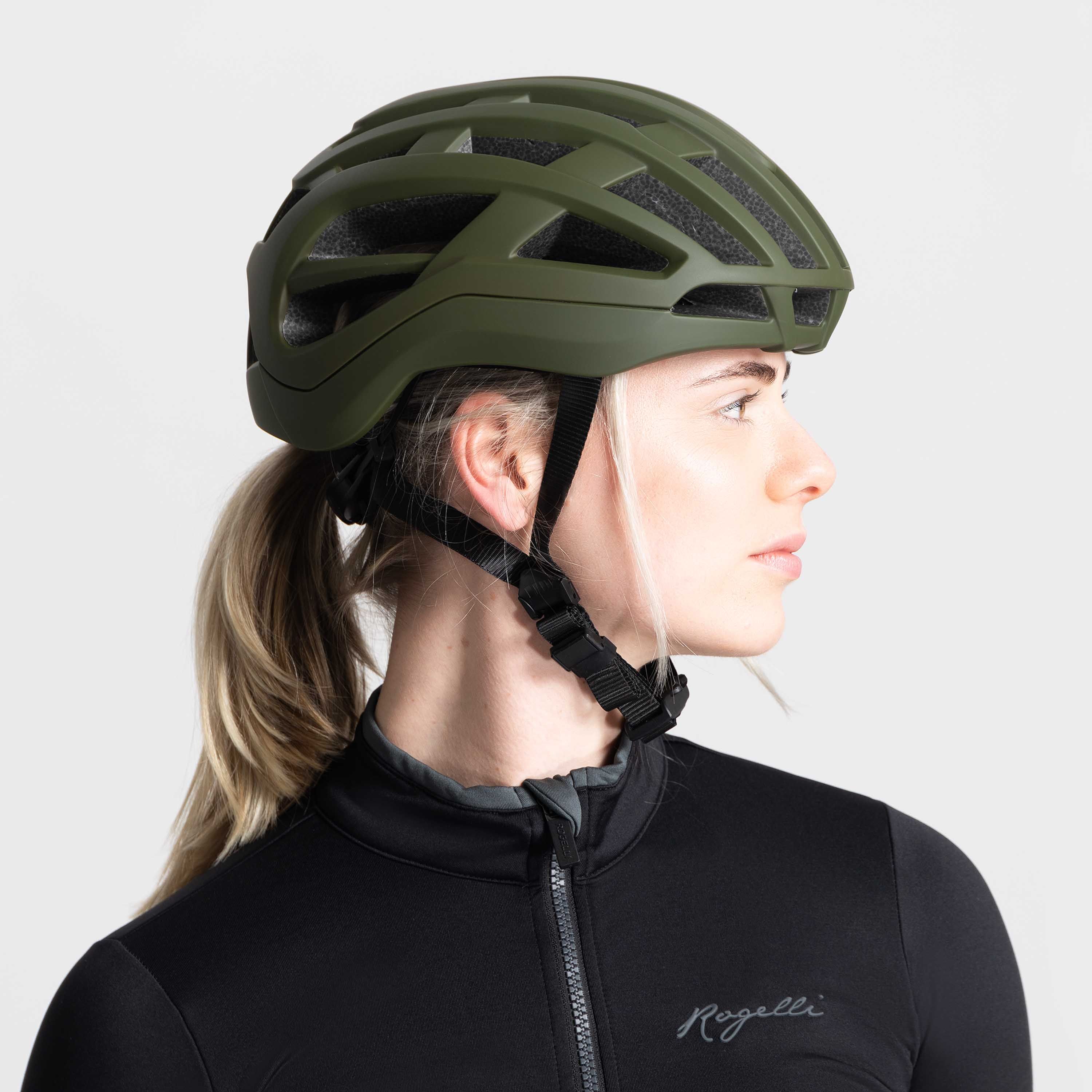 Rogelli Deiro Grün Unisex Fahrradhelm