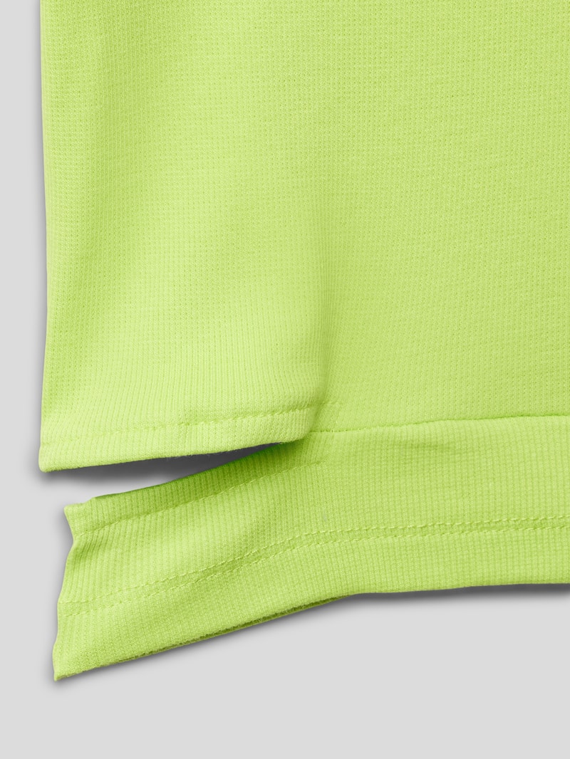T-Shirt mit Cut Out Modell 'Girls Boxy T-Shirt' in apfelgrün