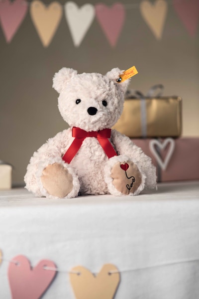 Jimmy Teddybär – Love, 30 cm, weiß