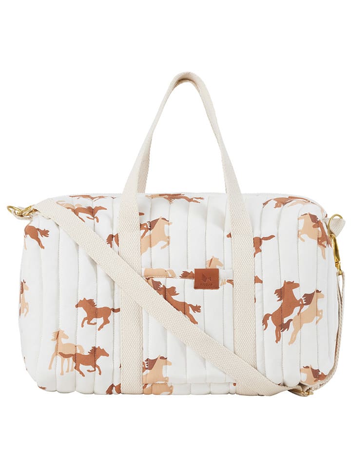 FABELAB Turntasche in Creme/ Hellblau - (B)40 x (H)22 x (T)20 cm günstig kaufen onesize