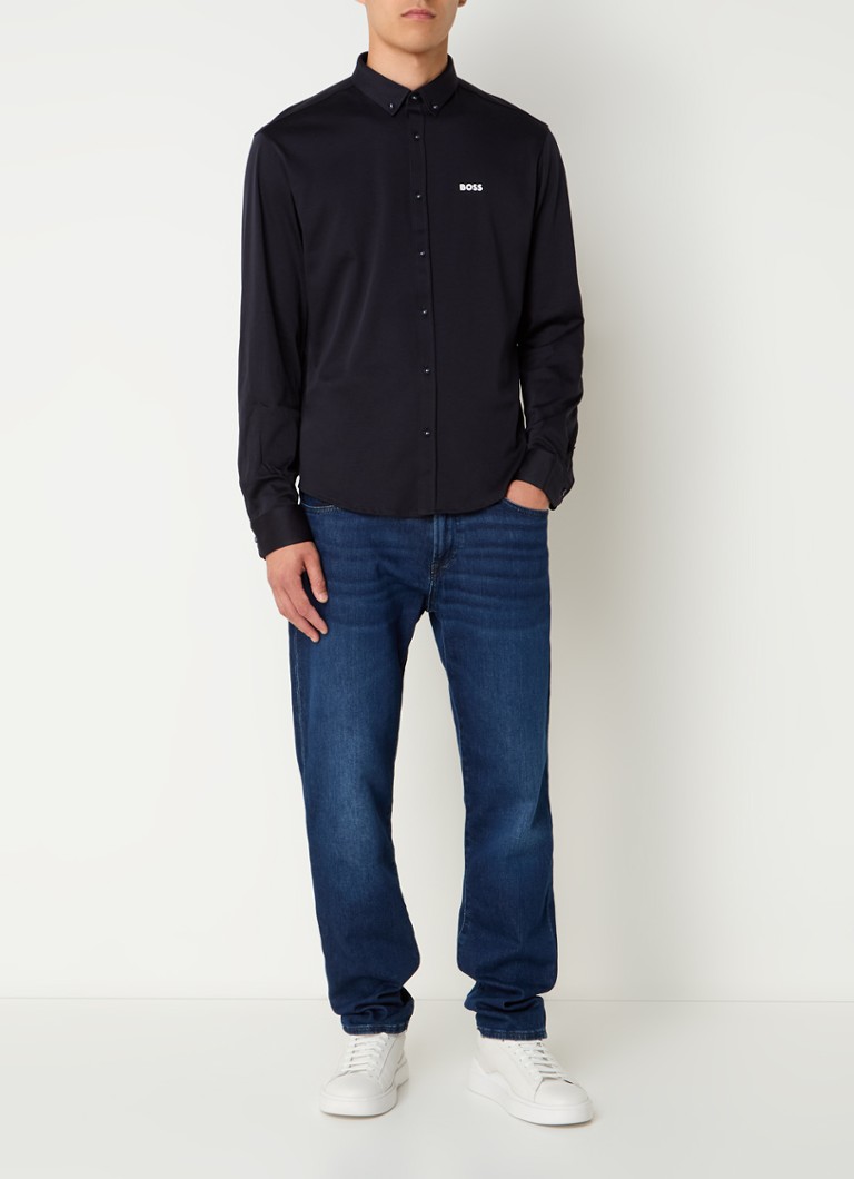 Camisa HUGO BOSS B_MOTION_L de corte regular com logotipo