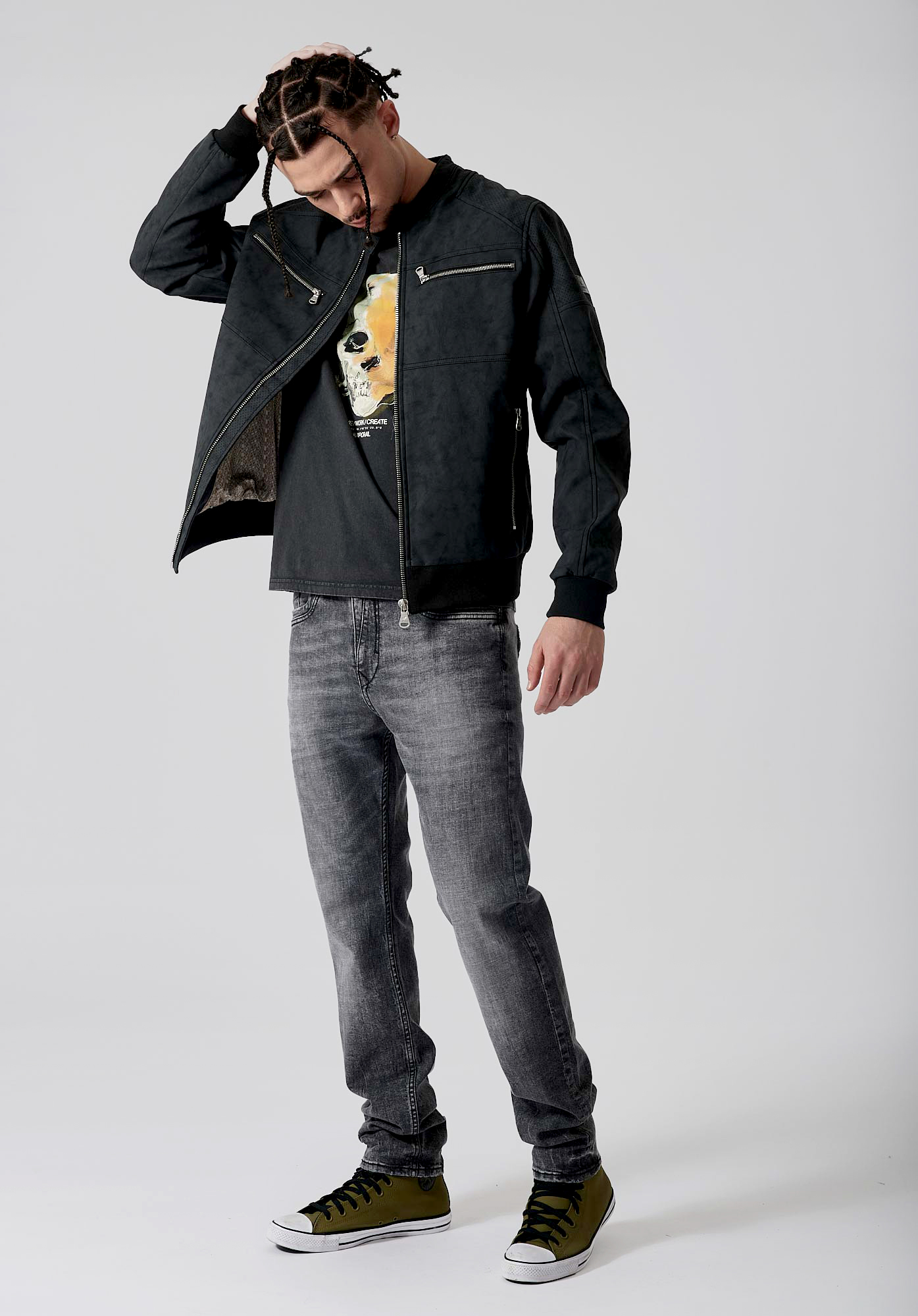 MIRAK  Blouson noir homme
