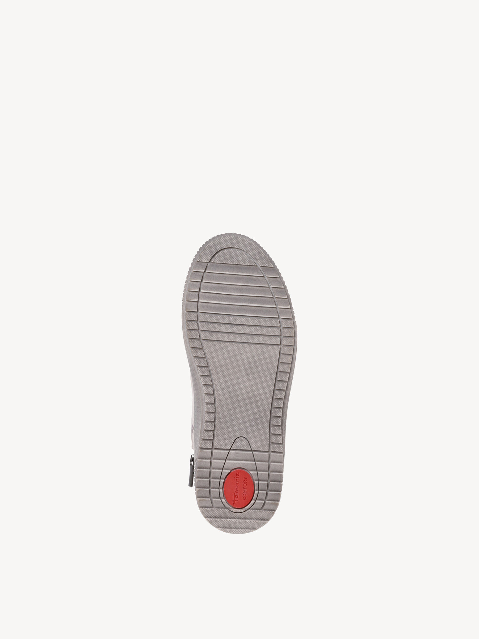 Bottine en cuir - gris