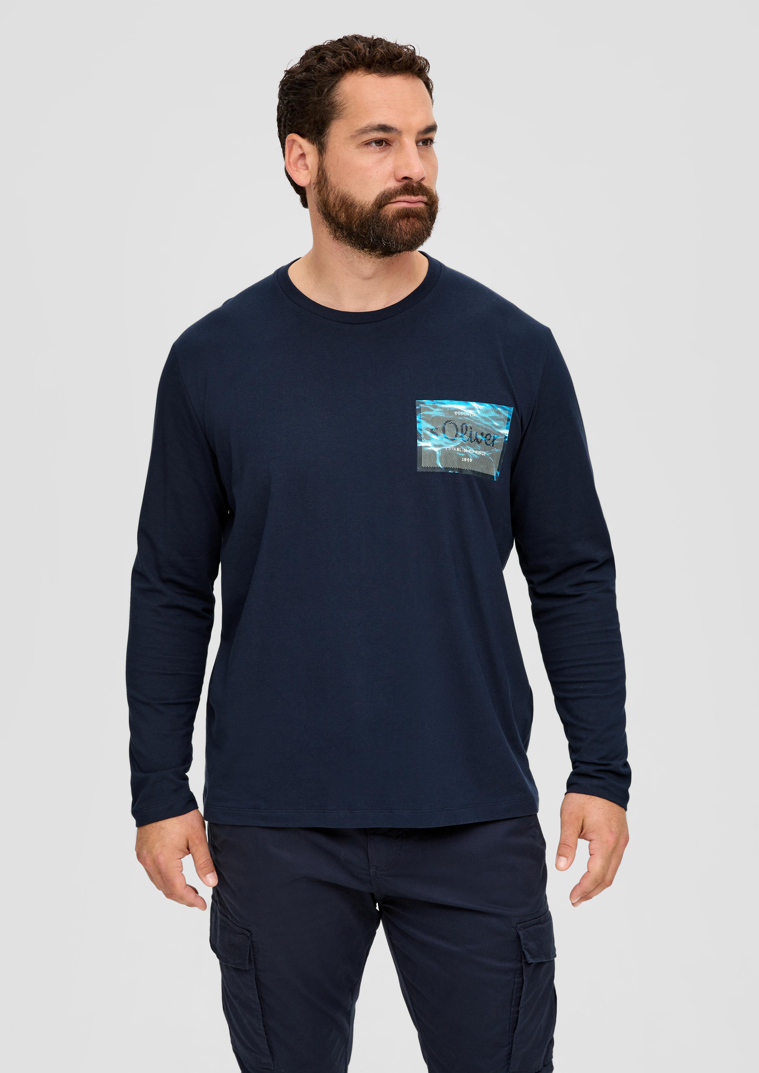 Longsleeve aus Baumwollstretch  2139653-59D1