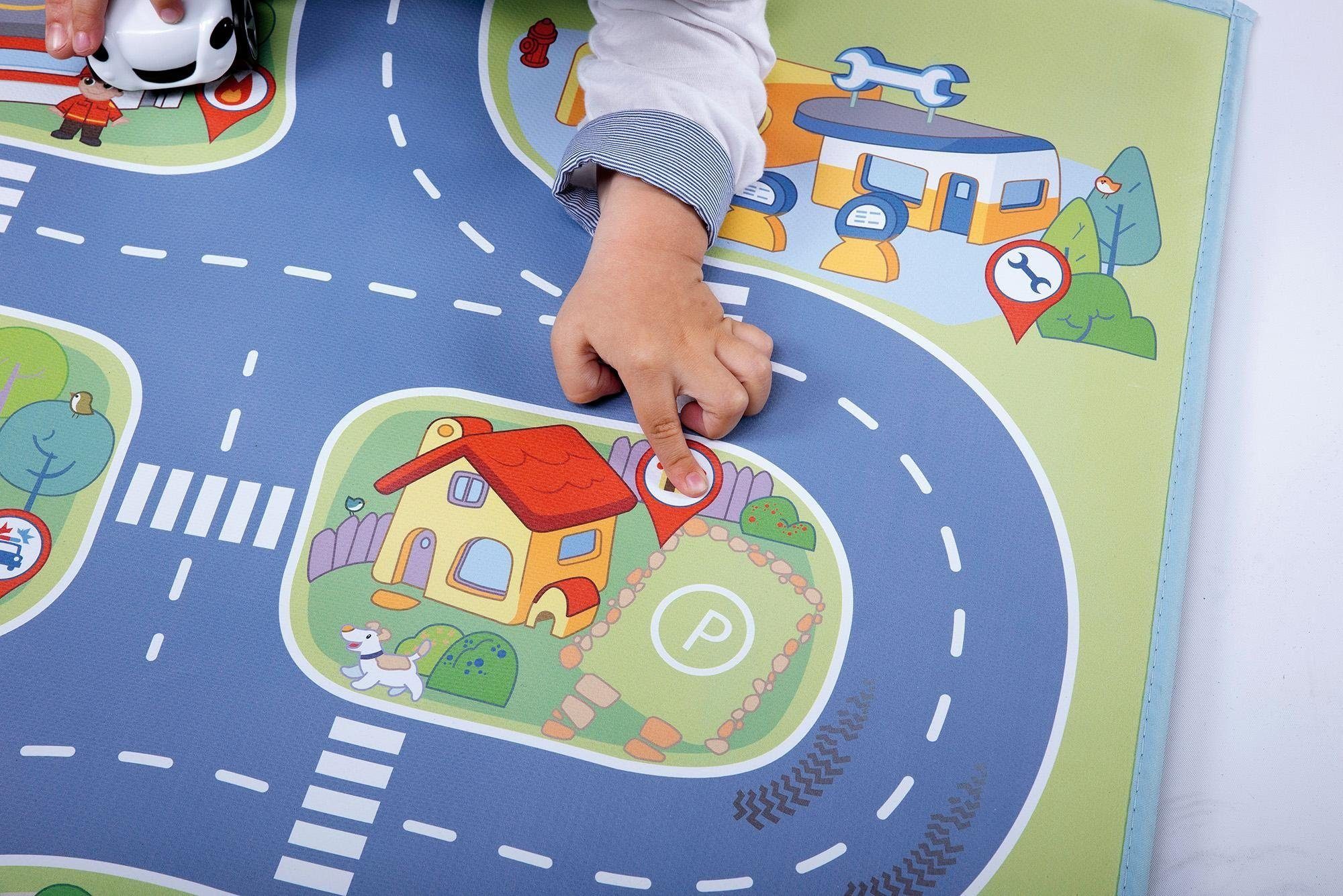 Chicco Spielmatte Interaktive Spielmatte City, mit Licht und Sound