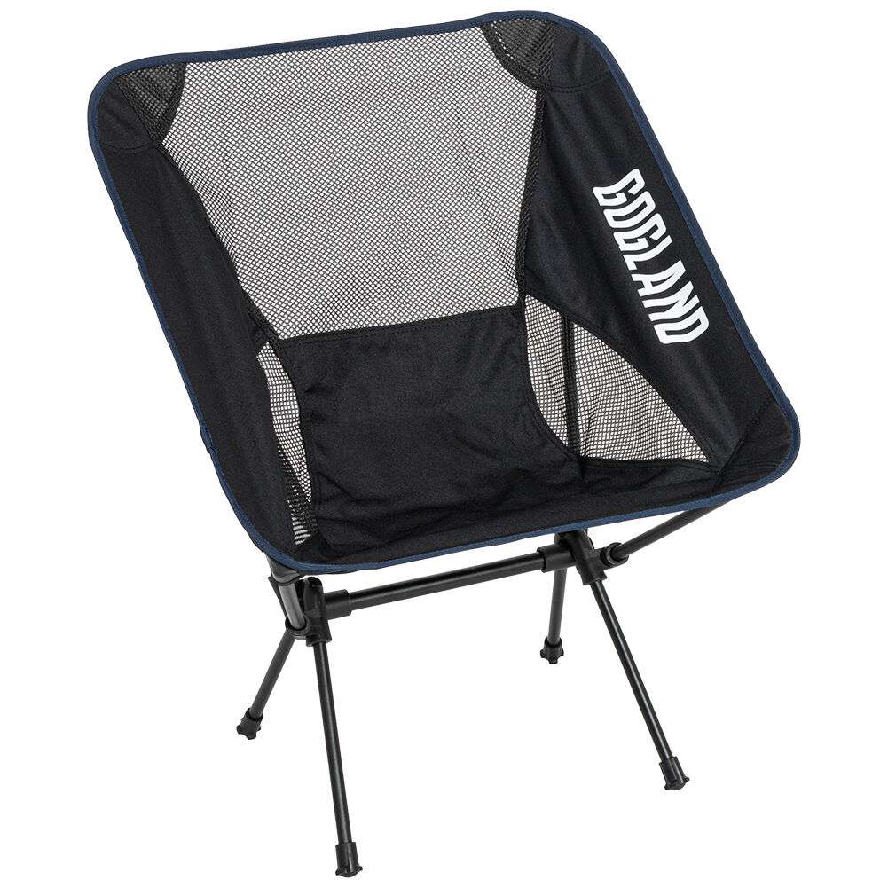GOGLAND faltbarer Campingstuhl 2er-Pack schwarz/navy