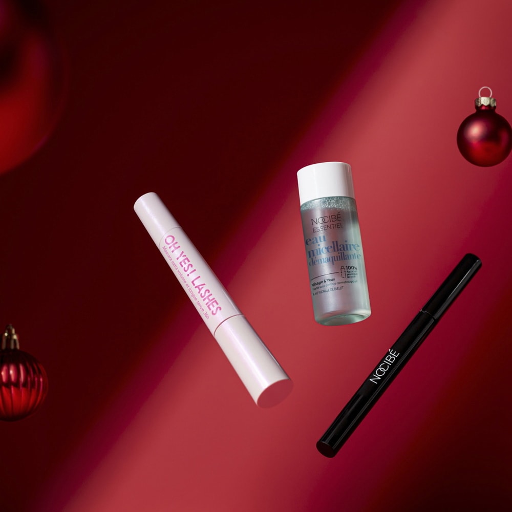 Nocibé Trio Regard Intense Trousse mascara Oh Yes Lashes, eyelineret eau micellaire