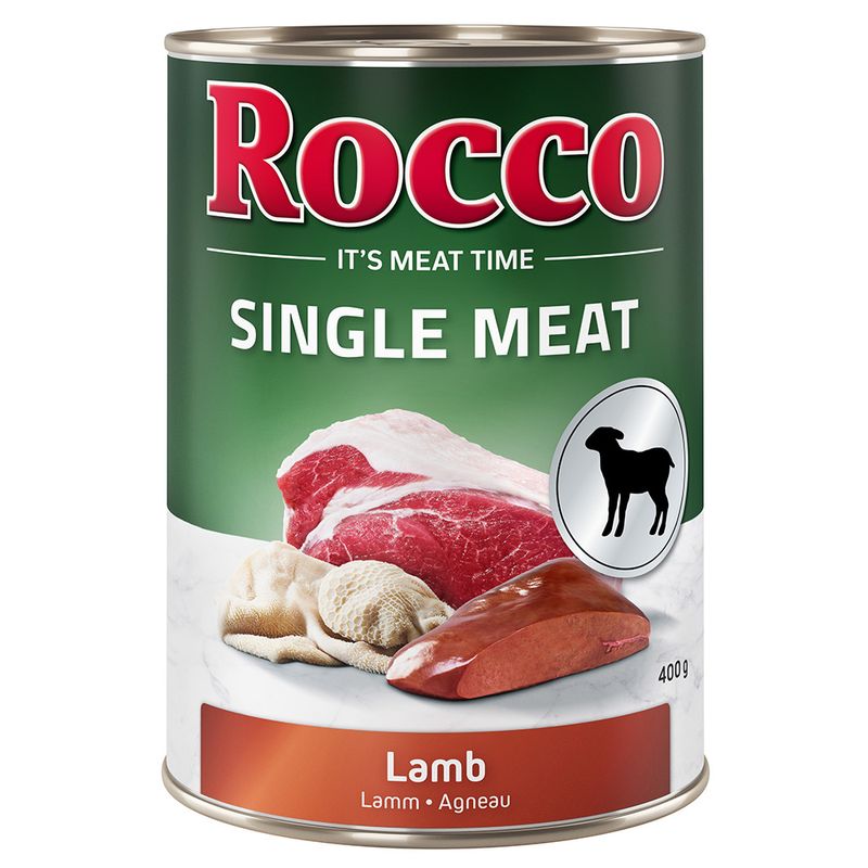 Sparpaket Rocco Single Meat 24 x 400 g