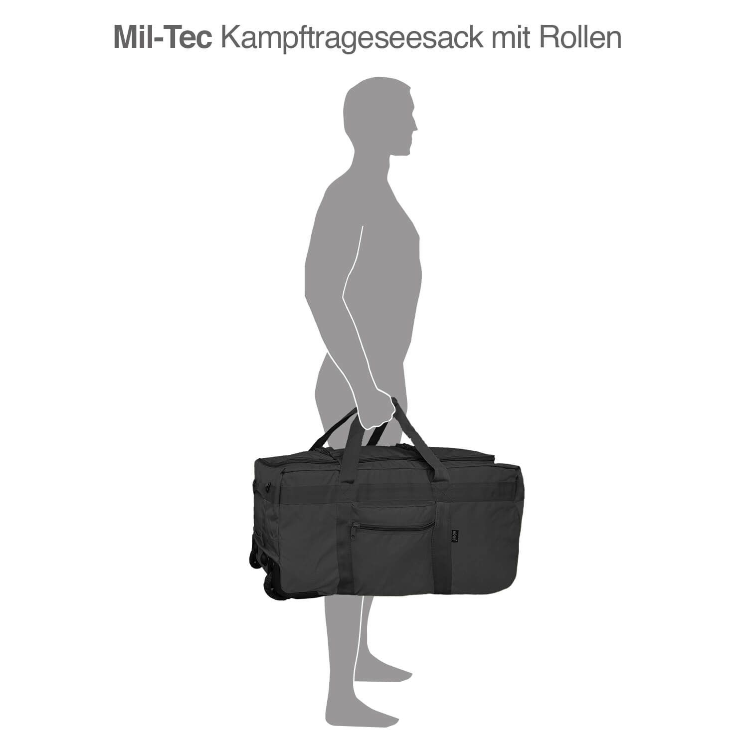 Kampftrageseesack mit Rollen