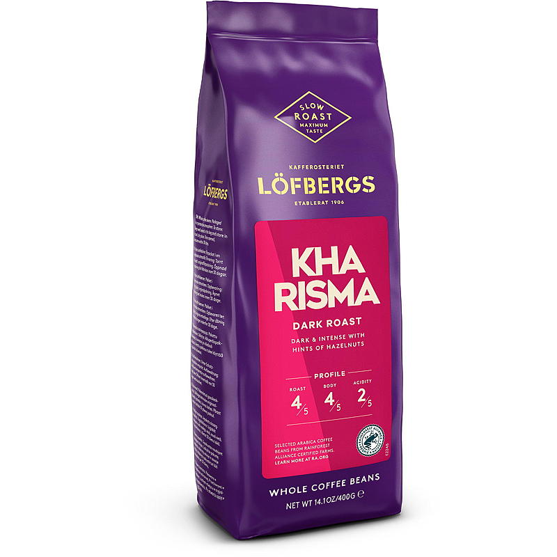 Löfbergs Kaffebønner Löfbergs 400 g, Kharisma