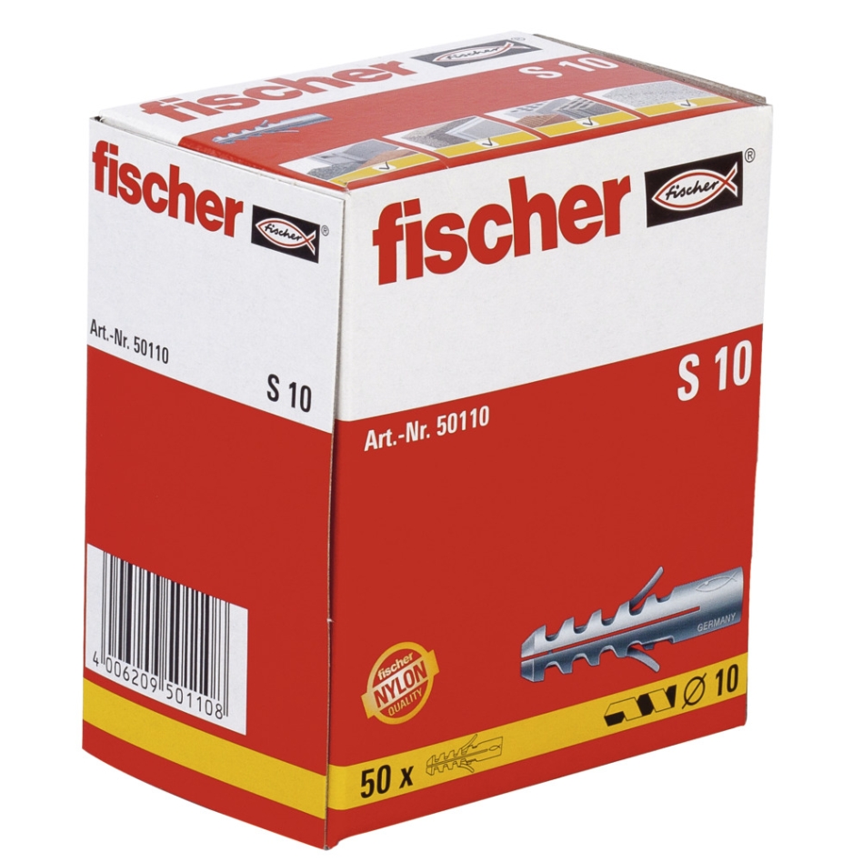 Fischer 50110 čep S 10