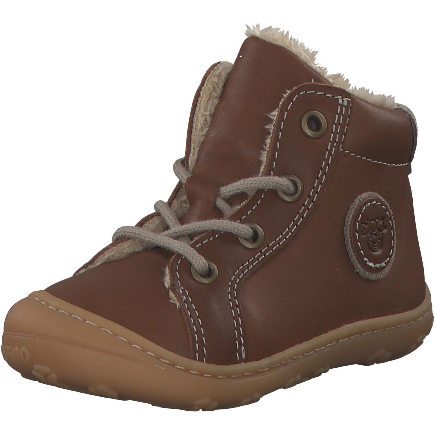 Ricosta Georgie 1202402 M, Lauflernschuhe, Kinder, cognac
