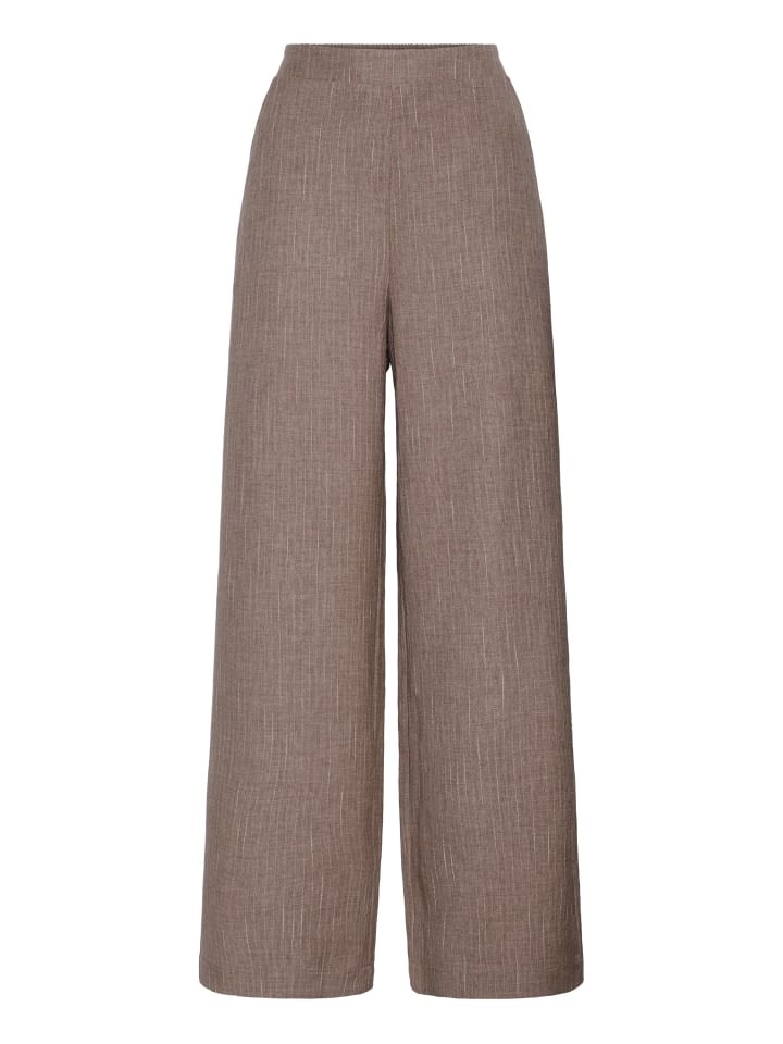 ICHI Relaxhose in Braun günstig kaufen