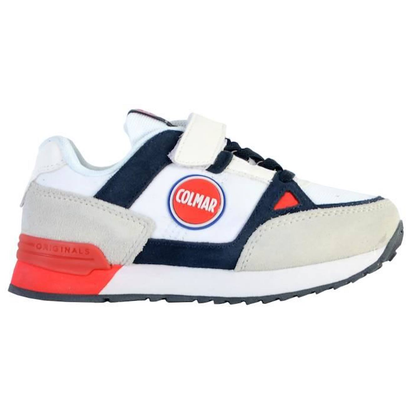 Basket Cuir Enfant Colmar Supreme Originals blanc