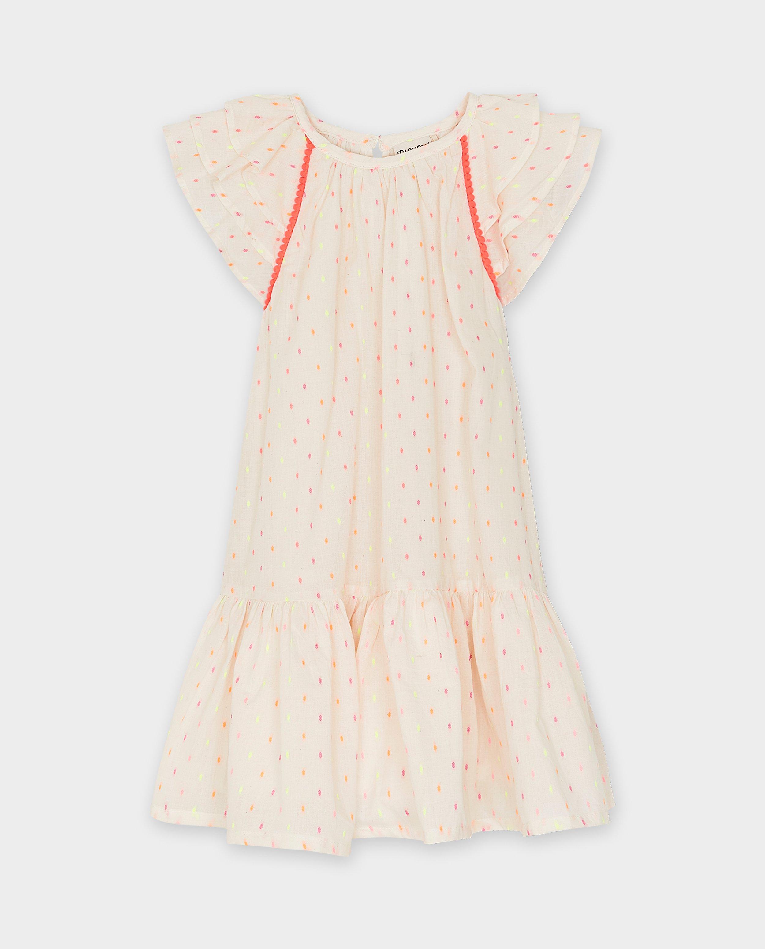 Rochie Minymo cu buline bej deschis