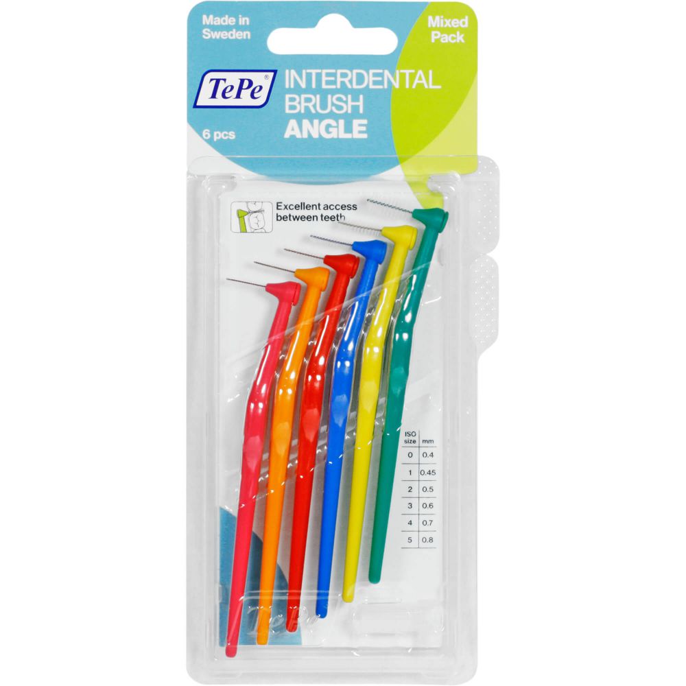 TEPE Angle Interdentalbürste gemischt