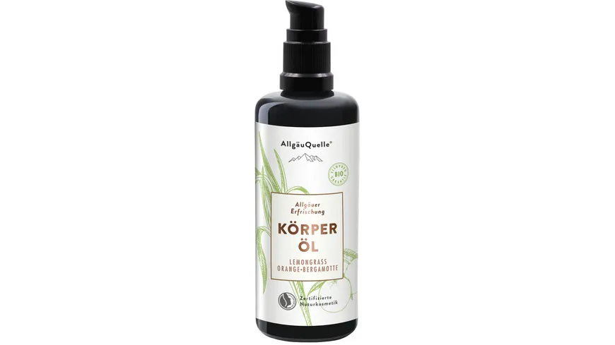 AllgäuQuelle Körperöl Allgäuer Erfrischung 100 ml