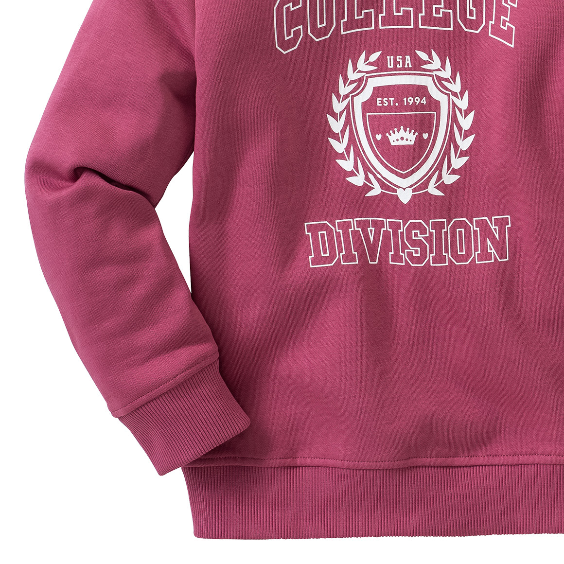 Mädchen Sweatshirt im College-Style