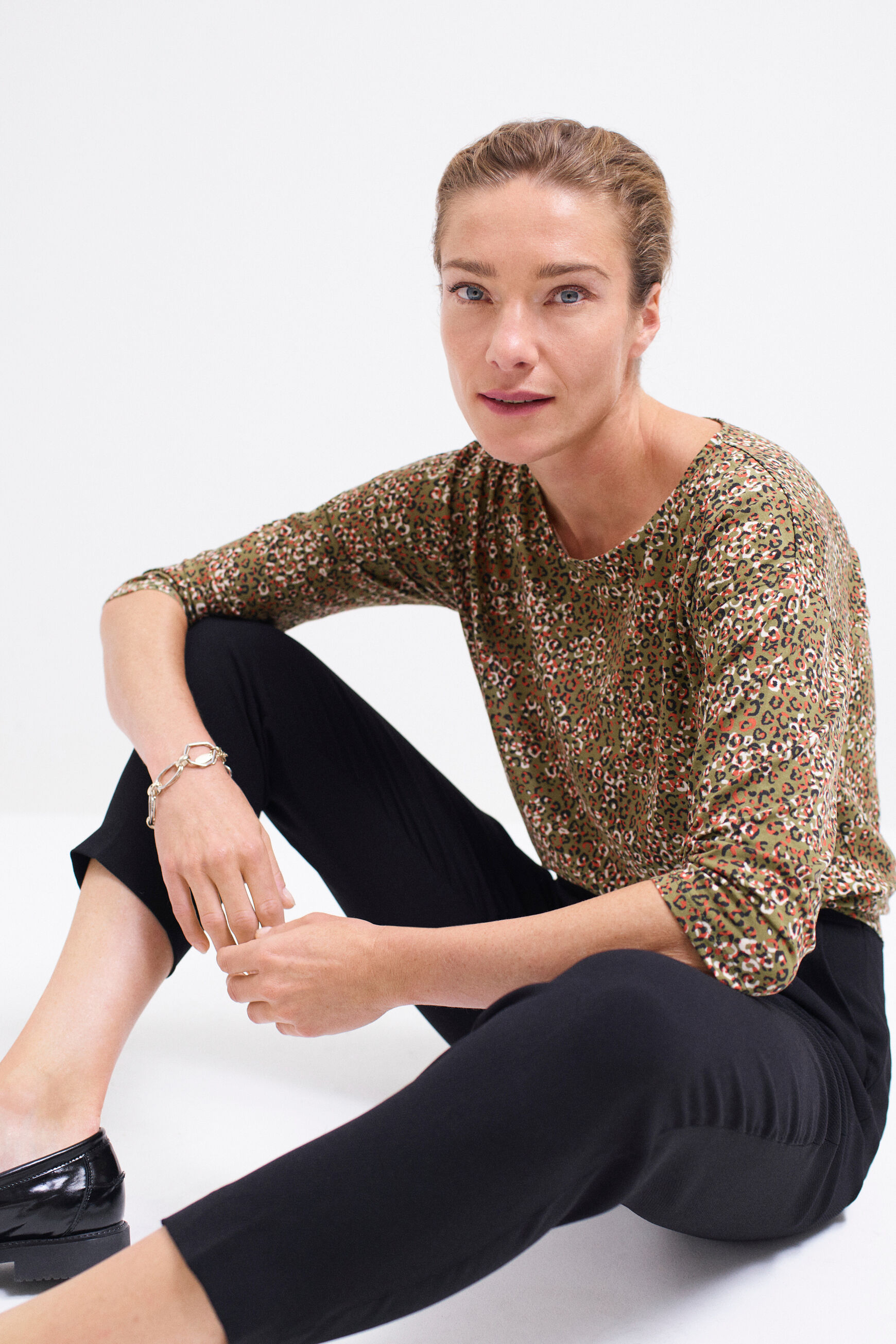 t-shirt jimmy vert clair femme