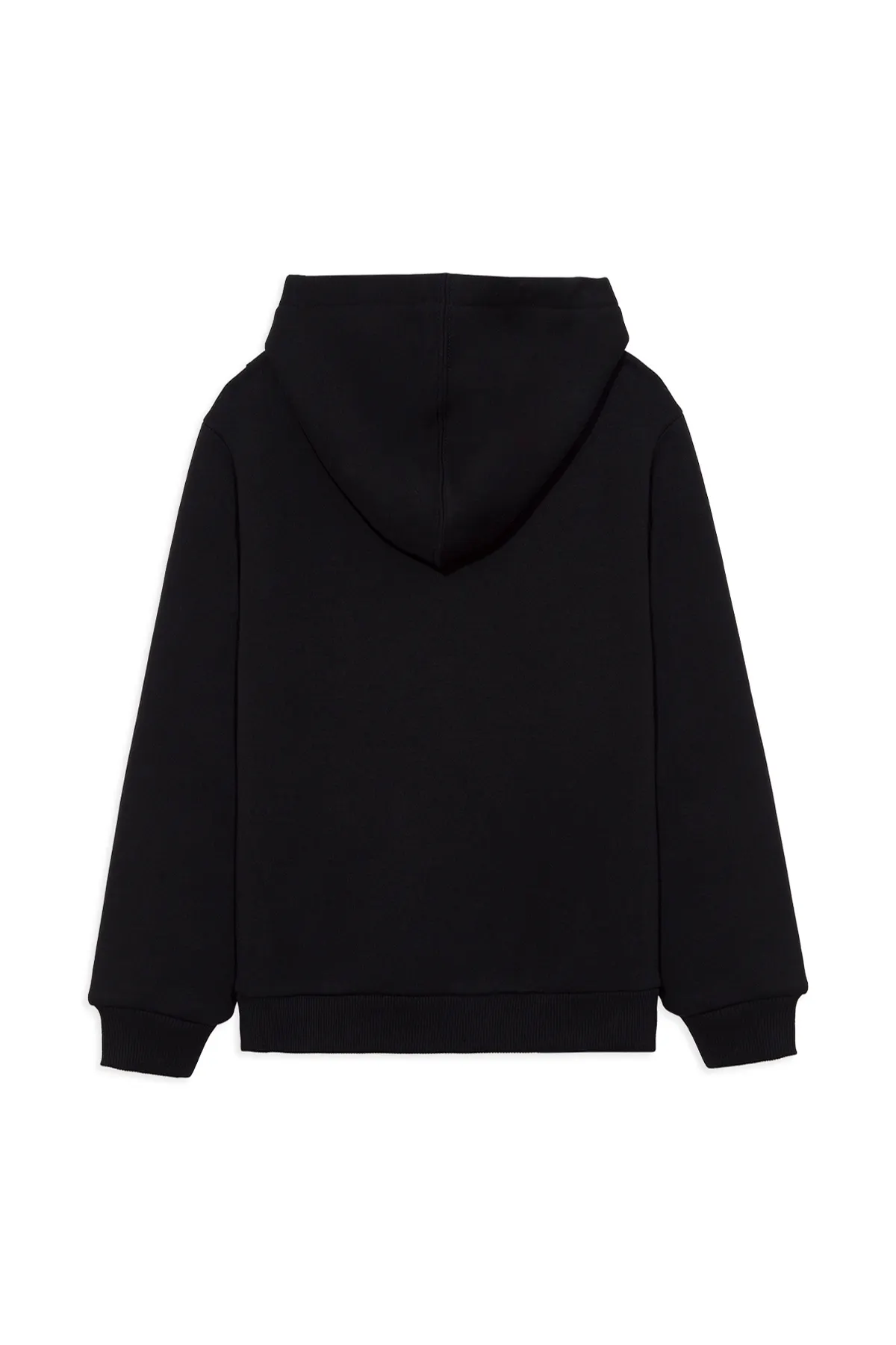 Mavi  Schwarzes Kapuzen-Sweatshirt mit Logo-Print 6610110-900