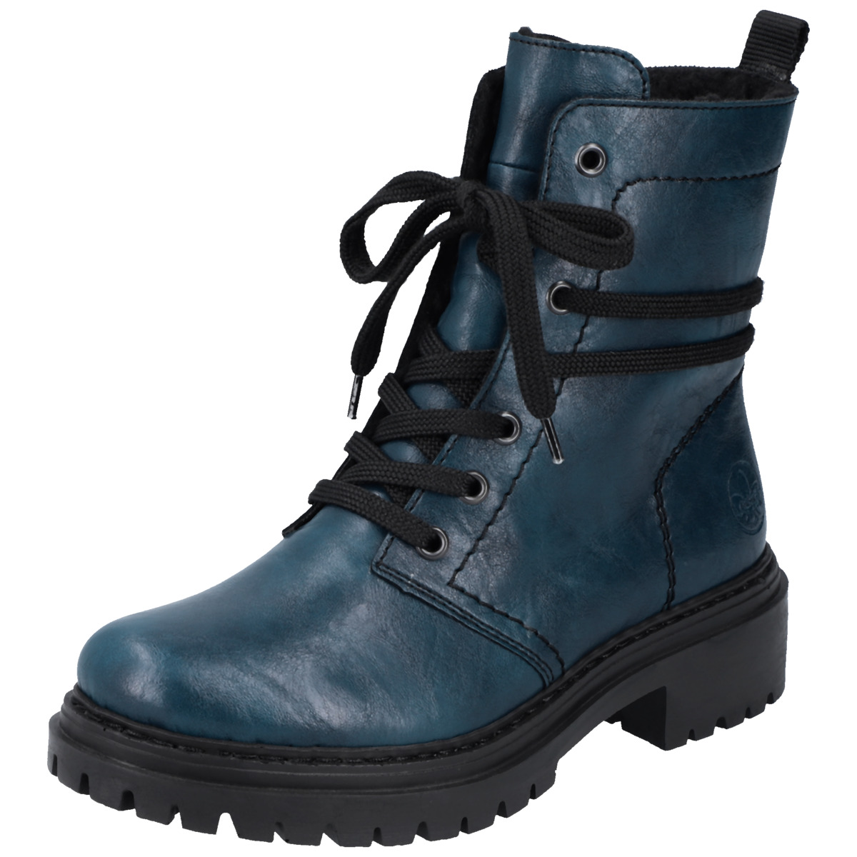 Rieker 72675 Schnürboots blau