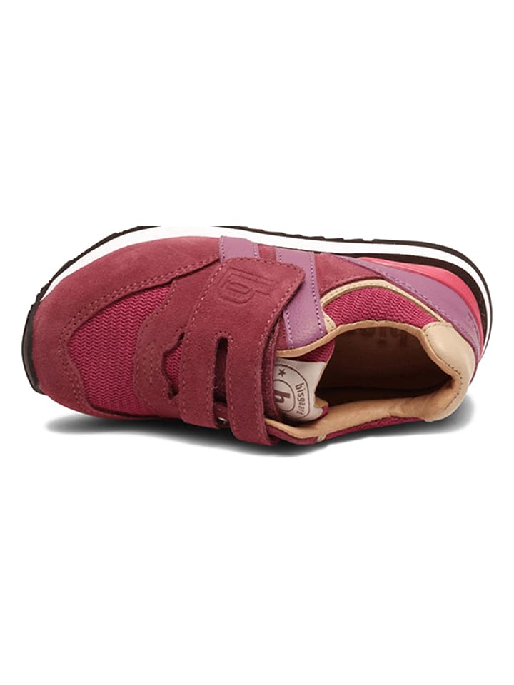 bisgaard Leder-Sneakers in Pink günstig kaufen