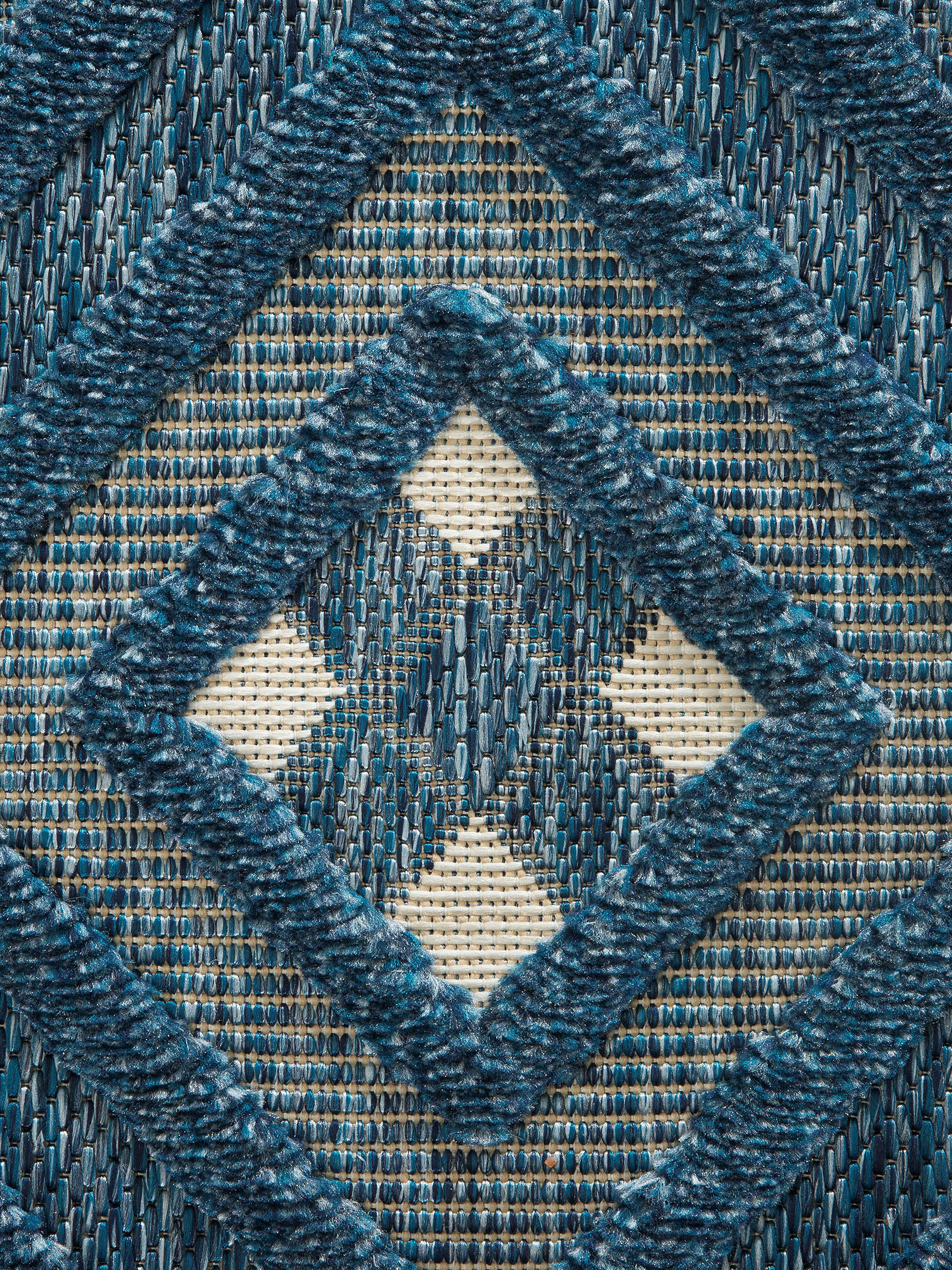 Dominical Outdoor-Teppich, Blau