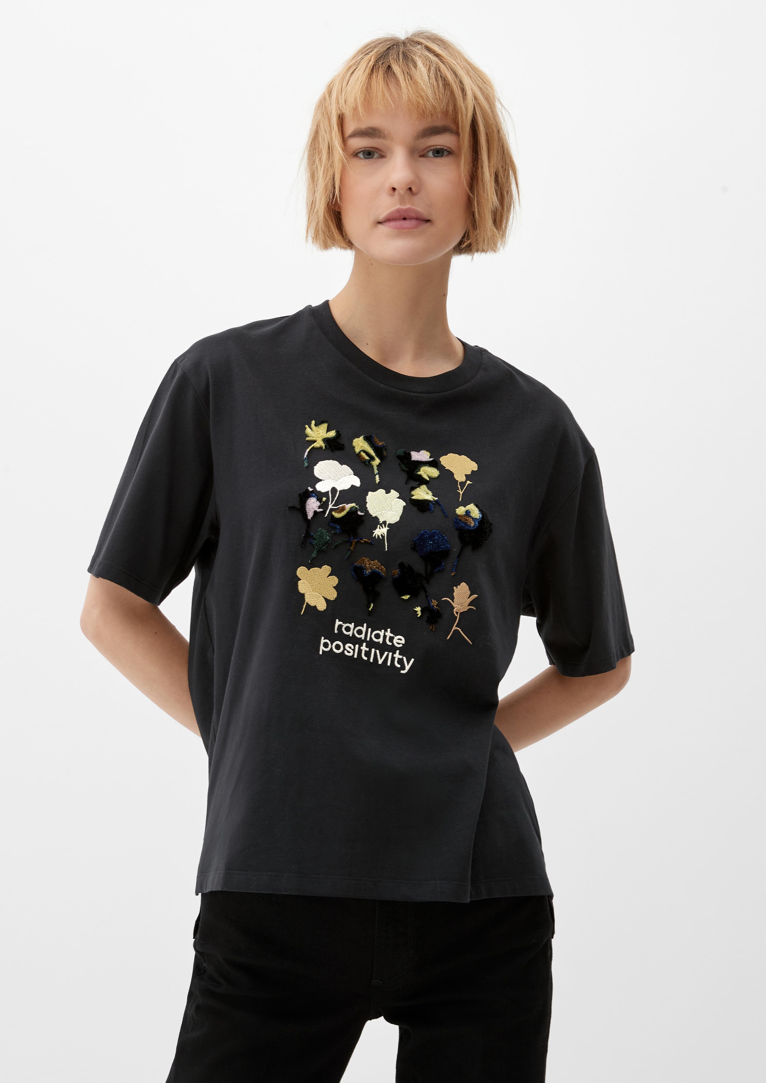 Bedrucktes T-Shirt aus Baumwolle  2122520-99D2