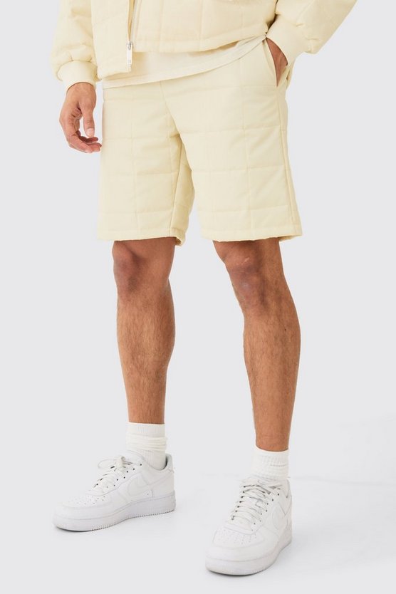 Gesteppte Shorts
