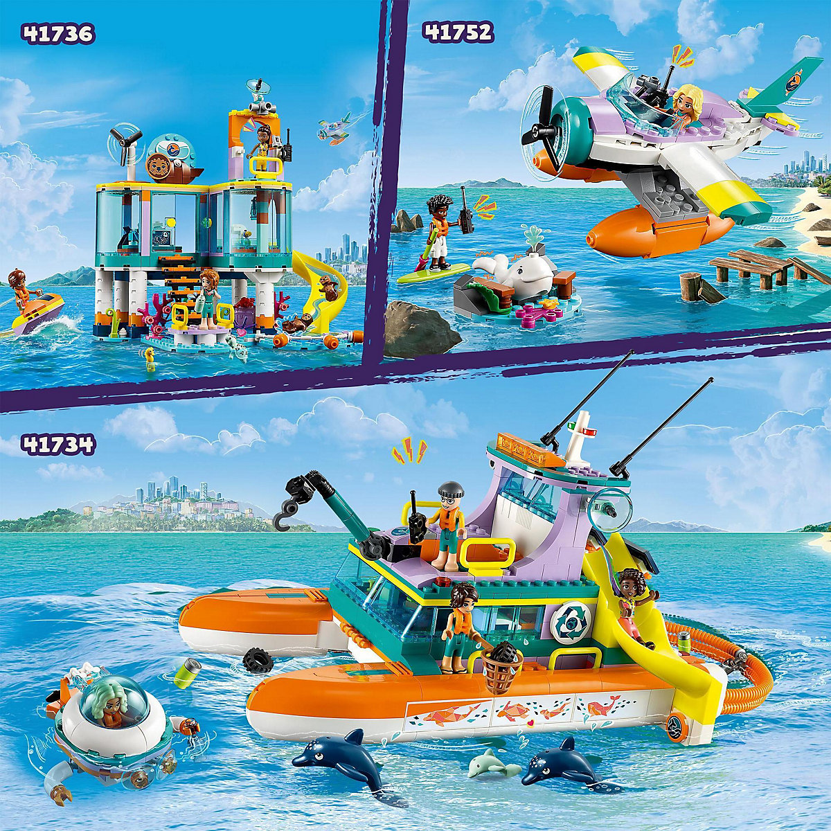 LEGO® Friends 41752 Seerettungsflugzeug