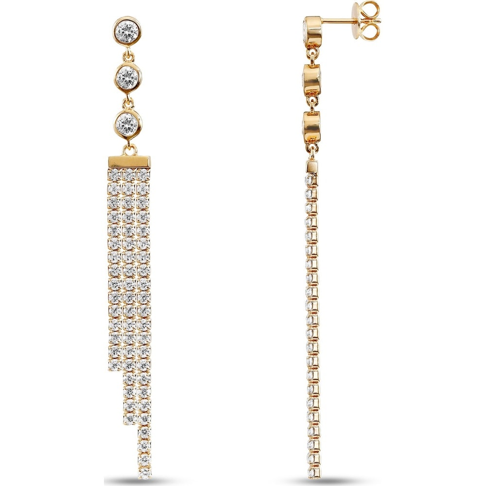 Jette Boucles d'oreilles 925 Argent Boucles d'oreilles