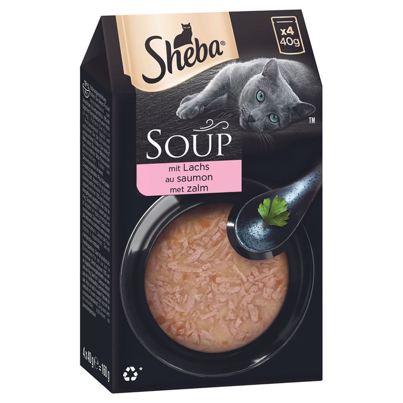 Sparpaket Sheba Classic Soup Frischebeutel 80 x 40 g | bitiba %