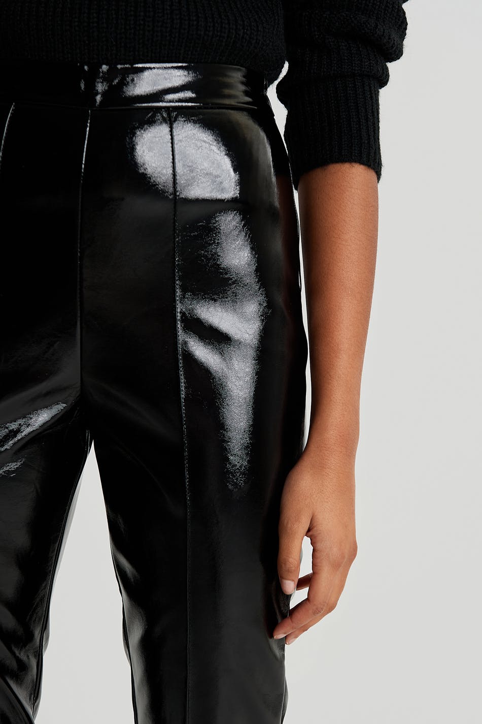 Janette vinyl trousers
