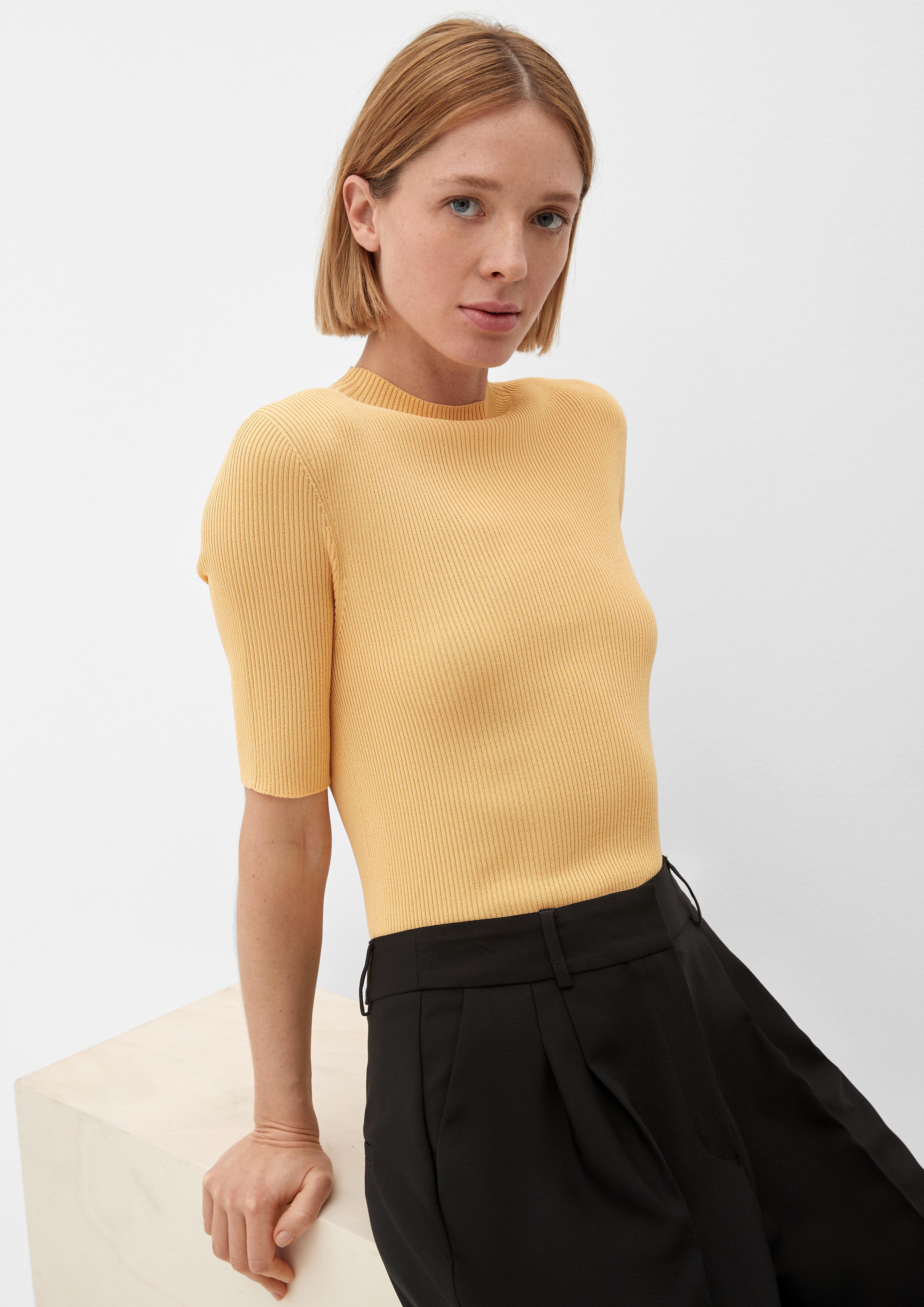 Strickpullover mit kurzen Ärmeln  2128163-1603