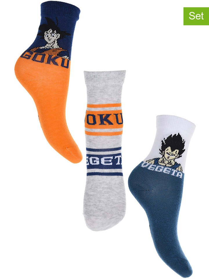 Dragon Ball Z 3er-Set: Socken 