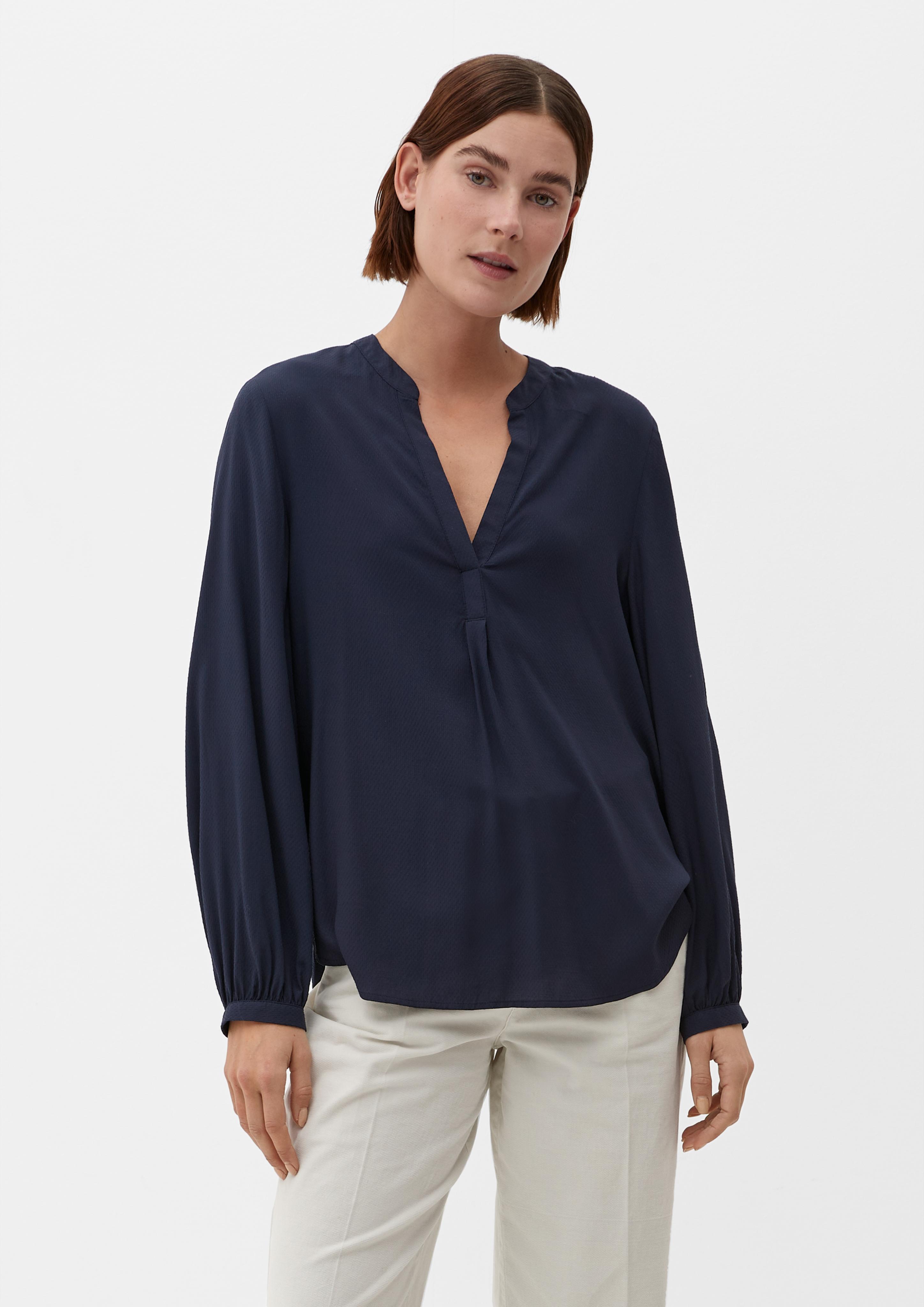 Viskosebluse mit Dobby-Struktur  2129597-5959