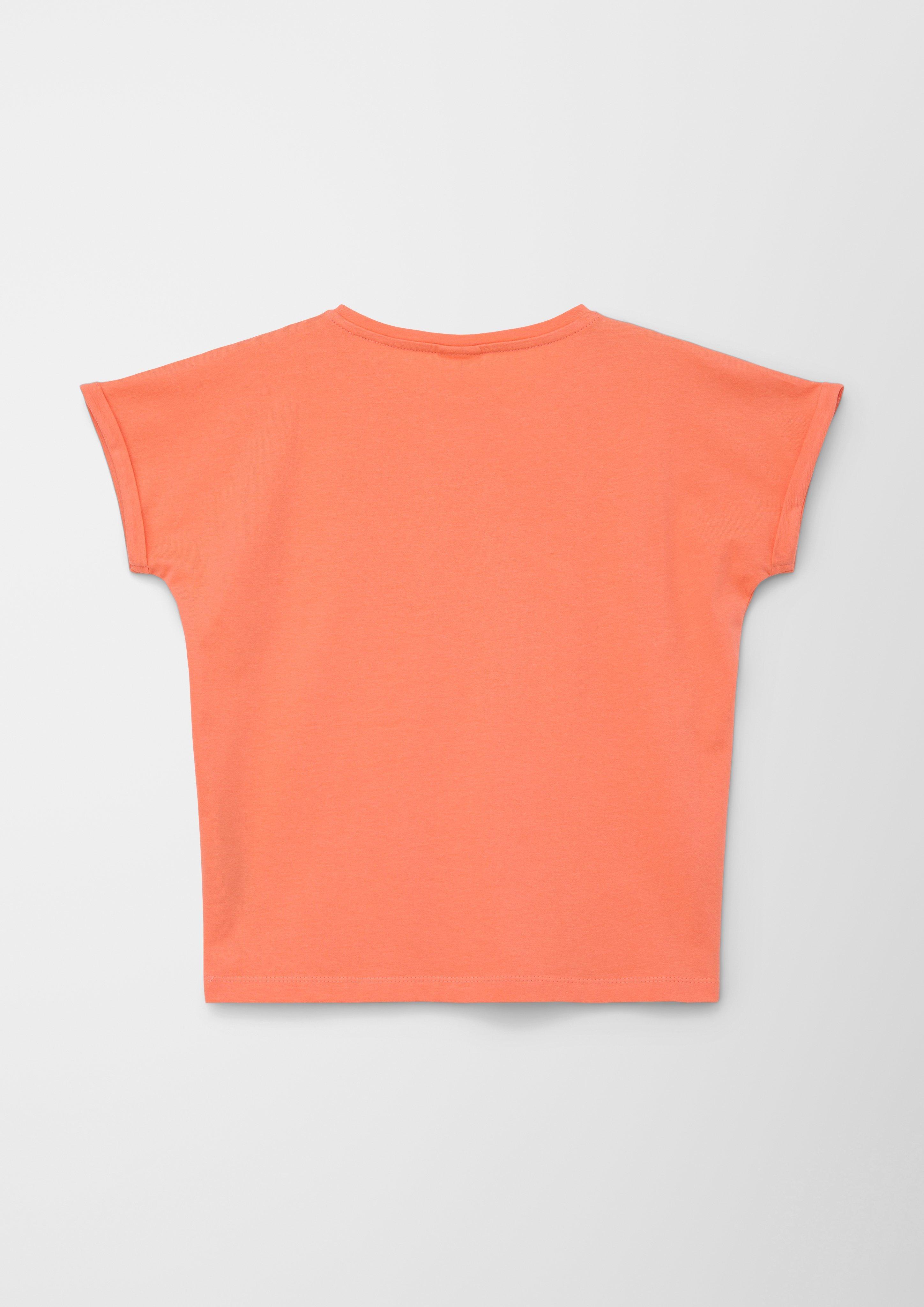 T-Shirt mit Schriftprint  2128031-2034