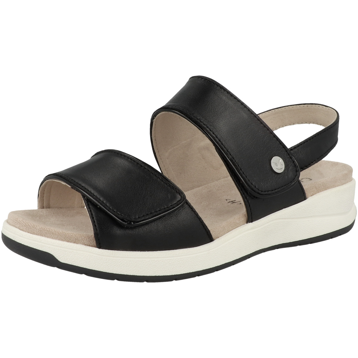 CAPRICE 9-28252-20 Keilsandale schwarz