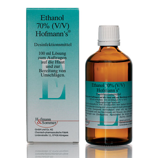 ETHANOL 70% V/V Hofmann's  100 ml  Lösung