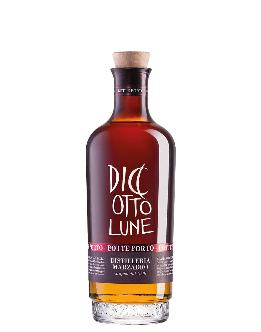 Grappa Stravecchia Le Diciotto Lune Riserva Botte Porto Marzadro 0,7 ℓ