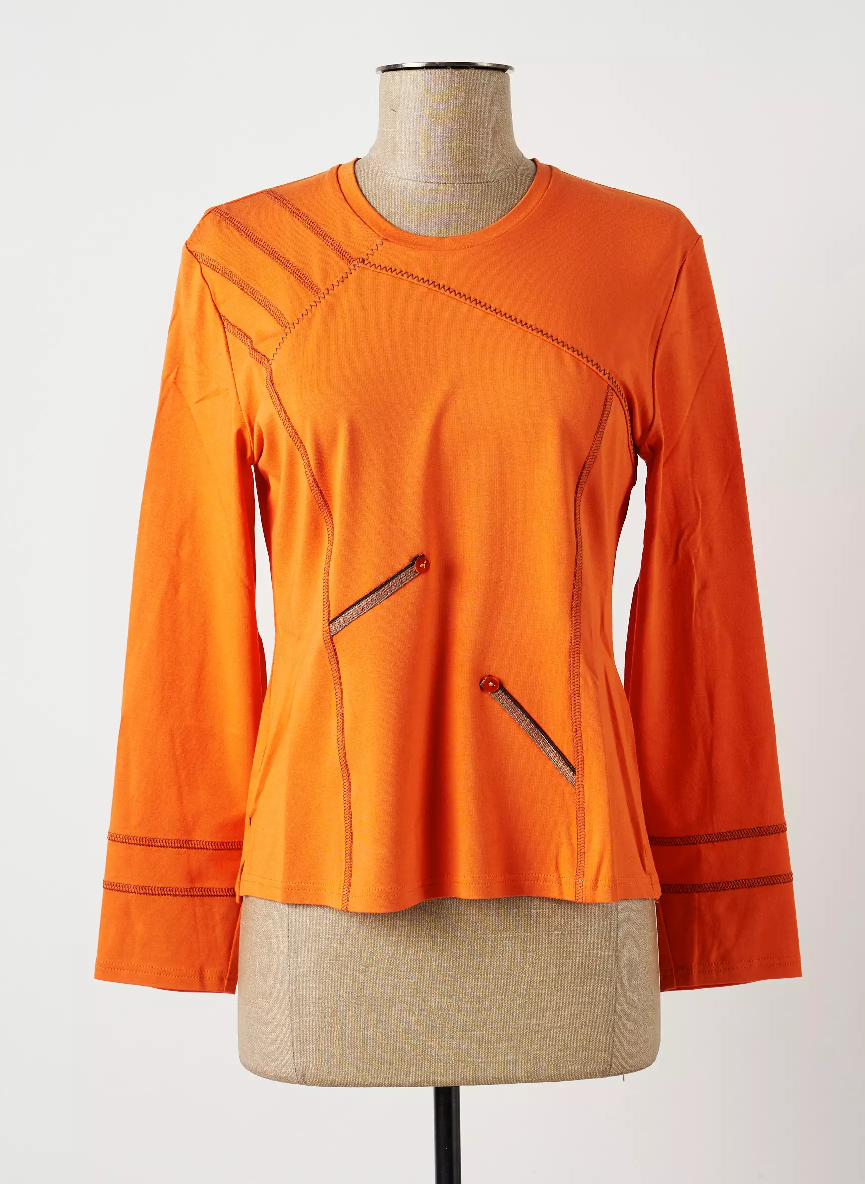 France Rivoire Tshirts Femme couleur orange