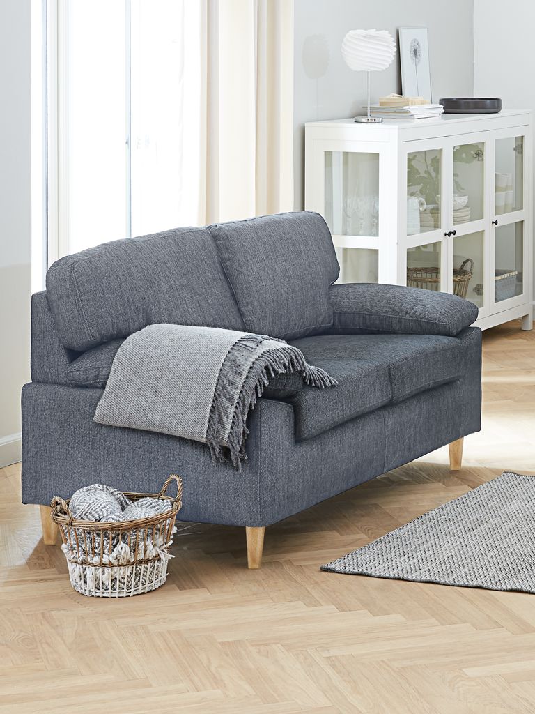 GEDVED Sofa GEDVED 2-osobowa szara
