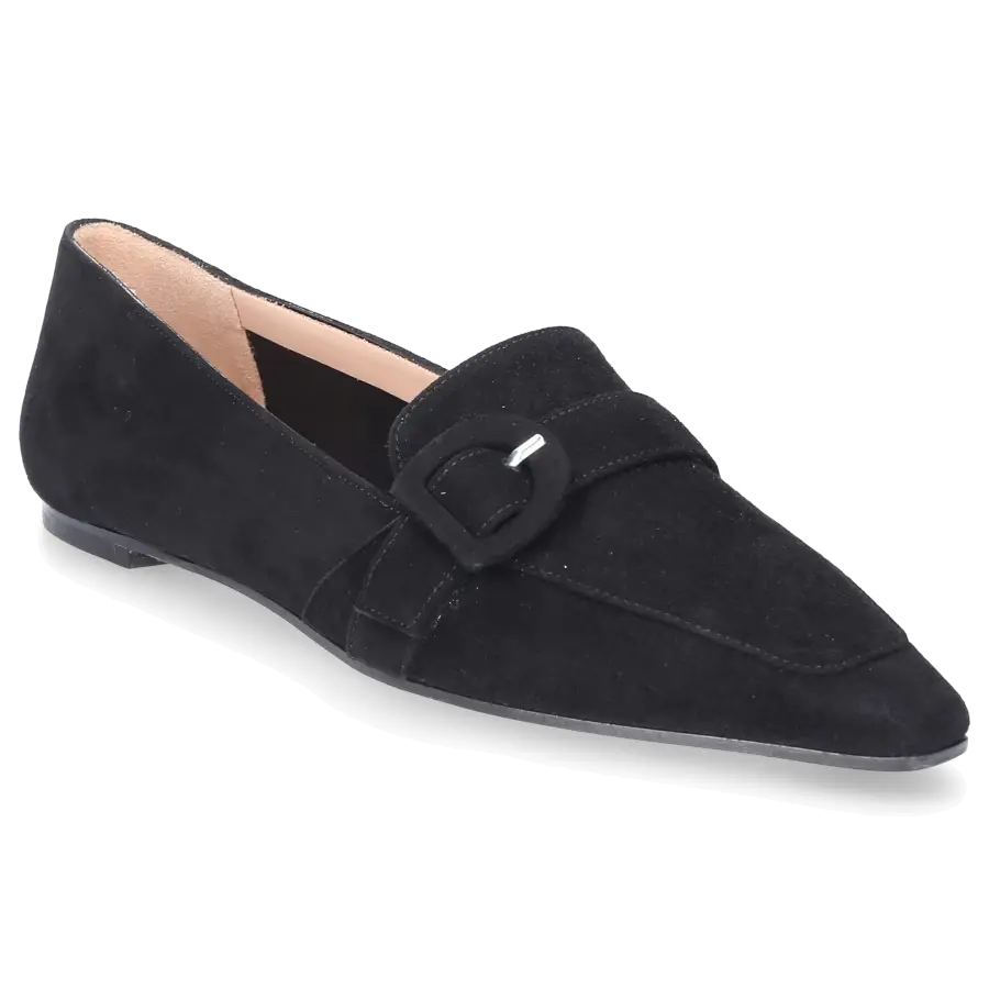 EN AVANT - Ballerinas X211007 Veloursleder - schwarz
