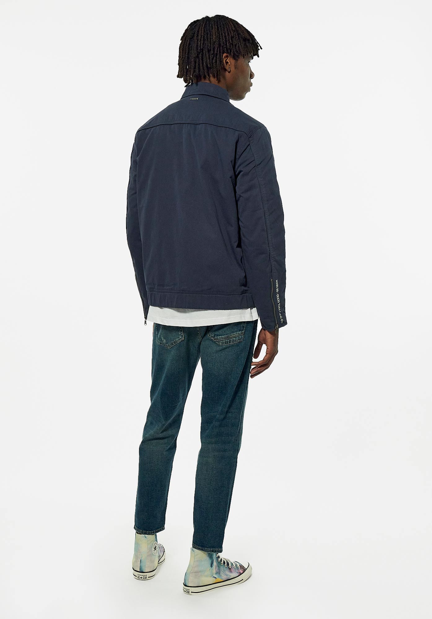TREVI  Blouson bleu Homme