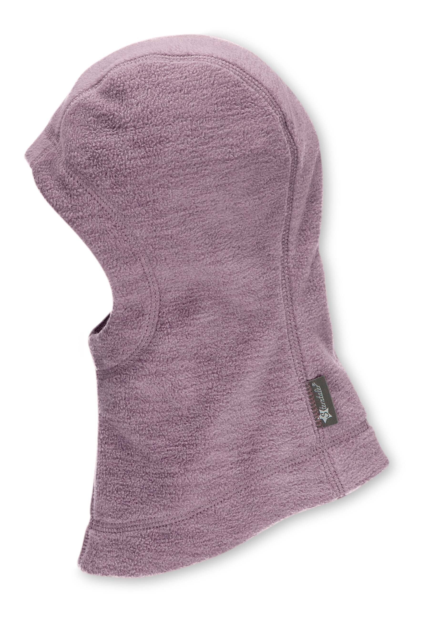 Schalmütze aus Microfleece melange (recycelt)