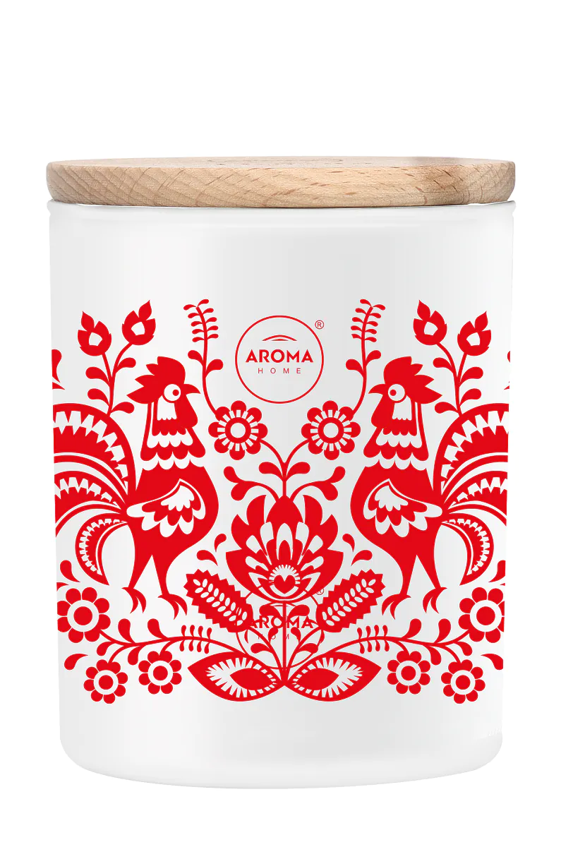 „Aroma Home I Love Poland“ aguonų žiedų kvapioji žvakė