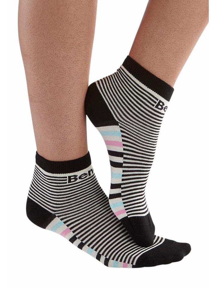 Bench Kurzsocken in bunt-gestreift günstig kaufen 35-38