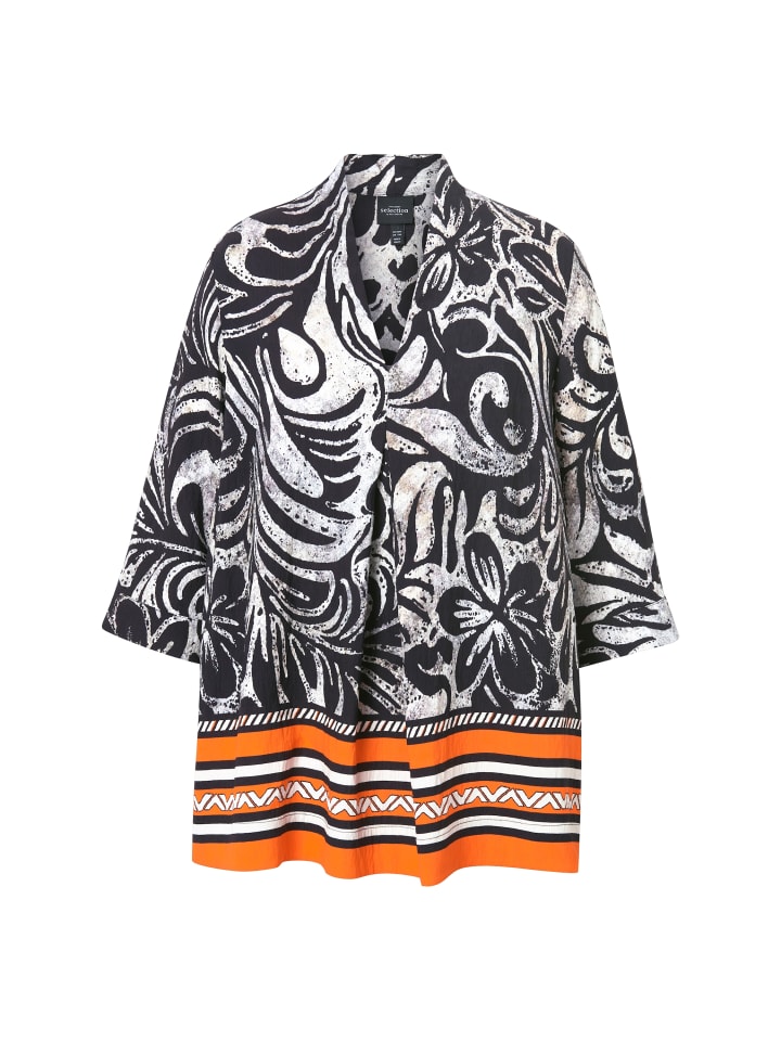 Ulla Popken Tunika in schwarz günstig kaufen