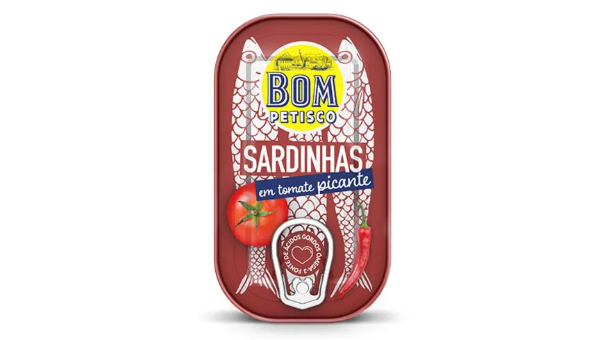 BOM PETISCO Sardinen in pikanter Tomatensauce 120 g